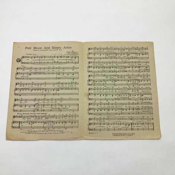 Set of 7 Music Sheets Let Me Go - Dancing With Tears - Laughing Plus 4 more - Picture 7 of 9